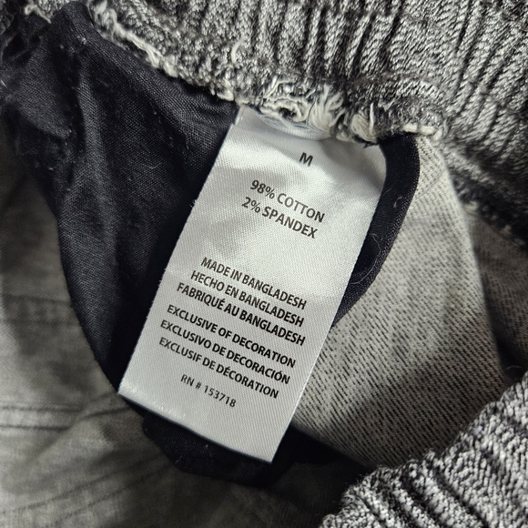 Joe's Jogger Pants Elastic Waist Pull-on With Pockets Grey Size Medium - Picture 7 of 10